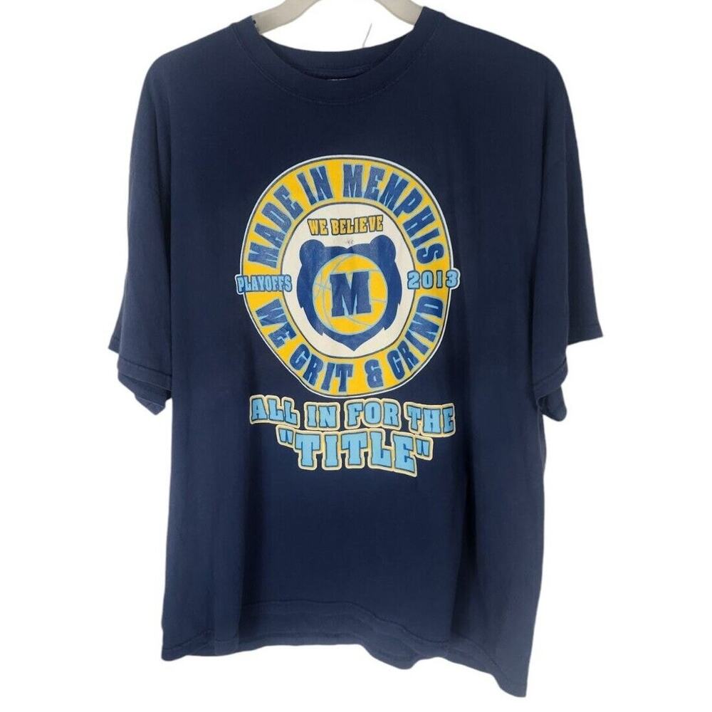 Memphis Grizzlies 2013 Playoff T men's 2X